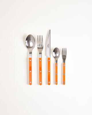 MaM x Sabre Paris - Cutlery Set of 5 orange off-white