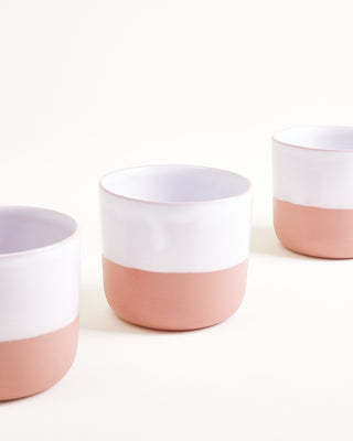 Seda - Cup small pink white