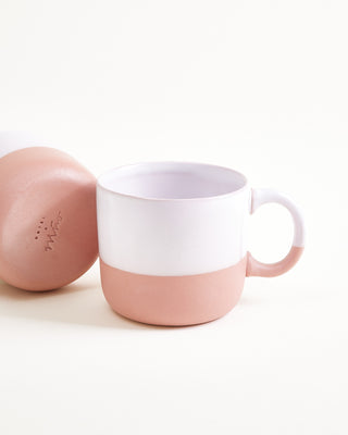 Seda - Mug small pink white