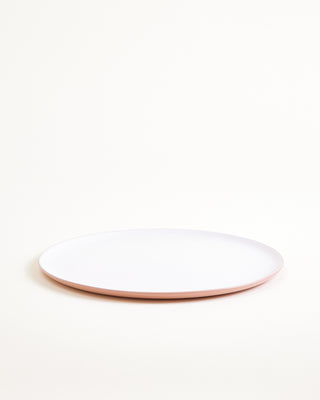 Seda - Large plate classic rosé white