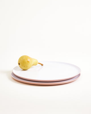 Seda - Large plate classic rosé white