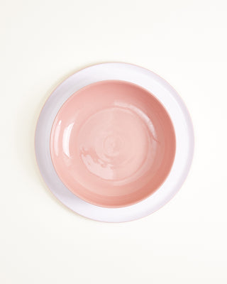 Seda - Large plate classic rosé white