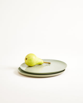 Seda - Small plate classic sage green