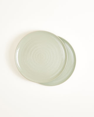 Seda - Small plate classic sage green