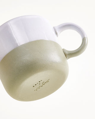 Seda - Mug small sage green white