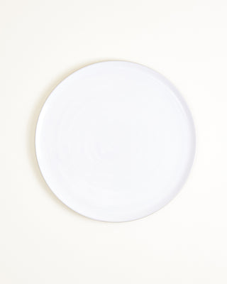 Seda - Large plate classic sage green white