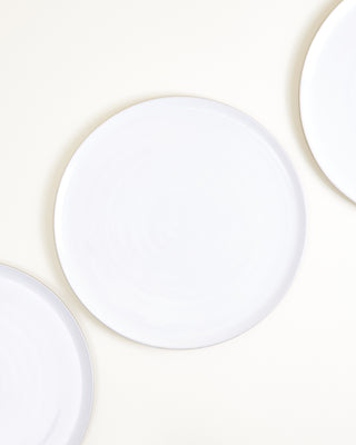 Seda - Large plate classic sage green white