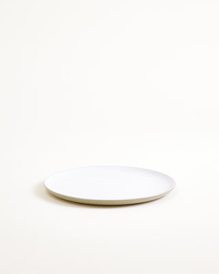 Seda - Small plate classic sage green white