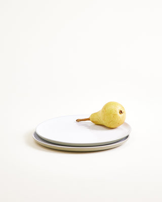 Seda - Small plate classic sage green white