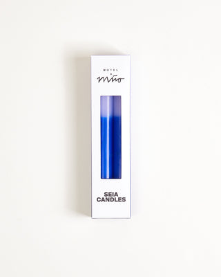 Seia Stabkerze 2er-Set blau lila