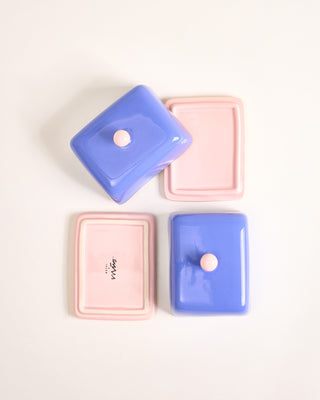 Seia Butterdose cornflower rosa