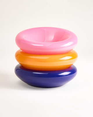 Seia - Small glass bowl pink