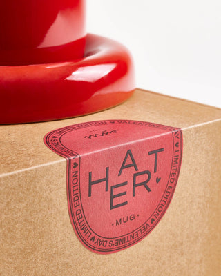 Seia Tasse & Untertasse Herz rot 2er-Set