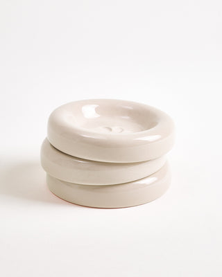 Seia Mug & Saucer Heart Pink Sand