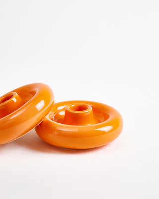 Seia Kerzenhalter groß orange