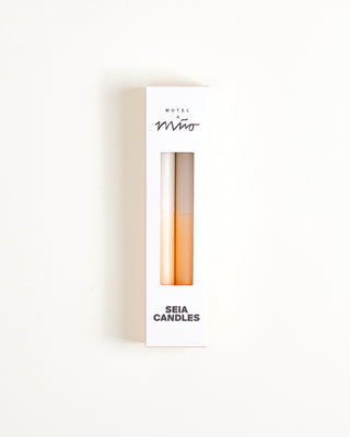 Seia Stabkerze 2er-Set peach sand
