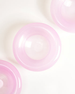 Seia - Small glass bowl pink