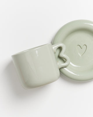 Seia Tasse & Untertasse salbeigrün