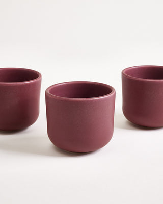 Sereno - Small cup burgundy