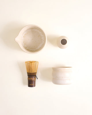 Sintra Matcha-Set bubble 4-teilig sand