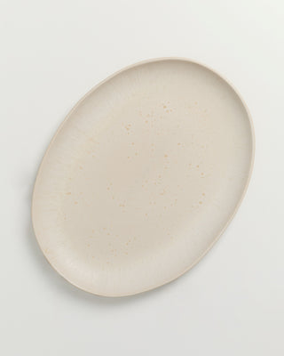 Sintra Servierplatte L oval sand