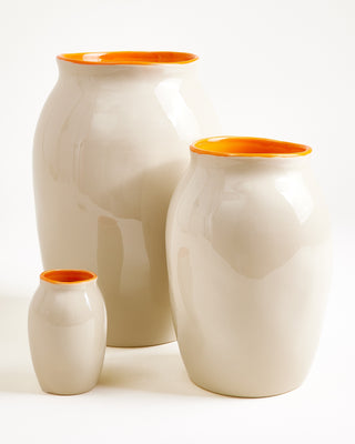 Sombra Vase L sand orange