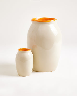 Sombra Vase S sand orange
