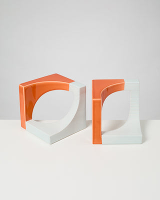 Tomar Buchstütze orange hellblau