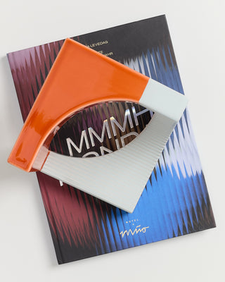 Tomar Buchstütze orange hellblau