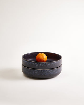 Turmalina - Pasta plate modern black