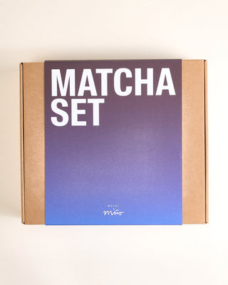 Turmalina Matcha-Set bubble 4-teilig schwarz