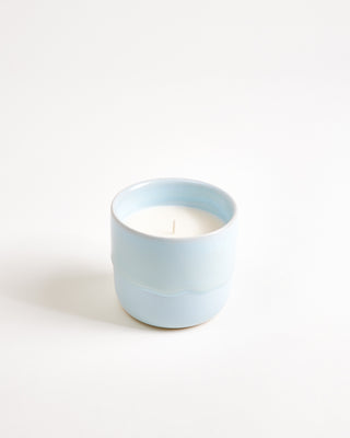 Velar Duftkerze Summer Linen hellblau