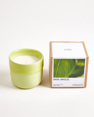 Velar Duftkerze Basil Breeze lime (ohne Valentine's Box)