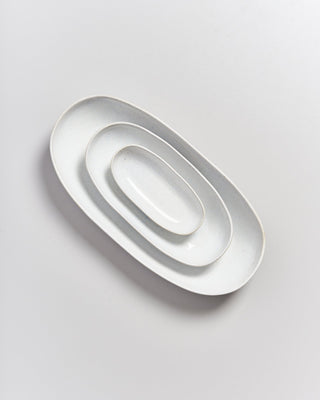 Areia - Serving Platter L white