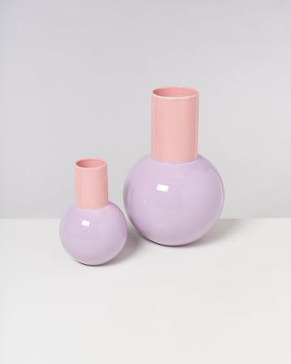 Bola vase M - lilac pink