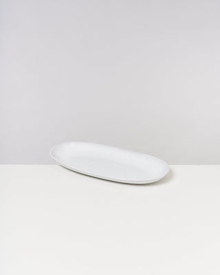 Melides - Serving platter L white