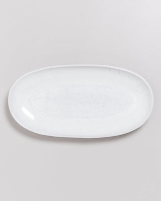 Melides - Serving platter L white