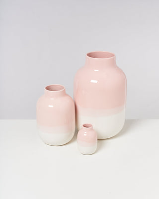 Nuno vase L - pink