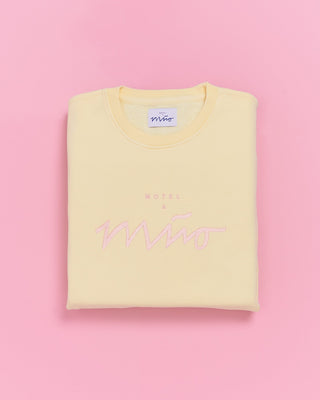 Sweatshirt Men gelb rosé