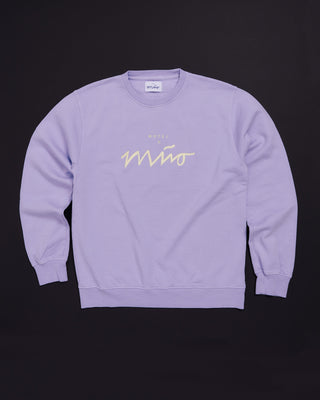 Sweatshirt Men lavendel gelb